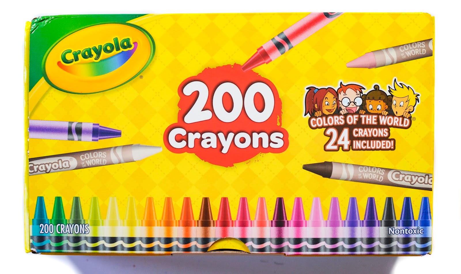 64 Count Crayola Crayons: What's Inside the Box
