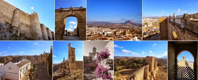 Day trips from Malaga in December: Alcazaba in Antequera, Spain