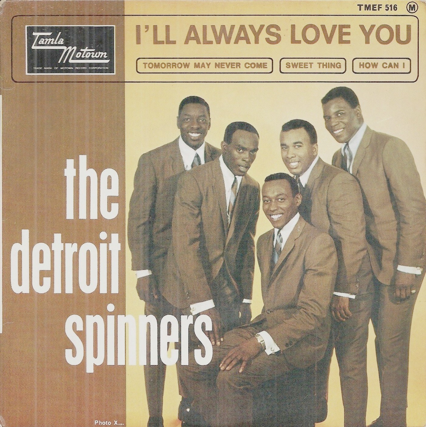 Les EPs français DETROIT SPINNERS 1965 FRTAMLA MOTOWN 516 I'll