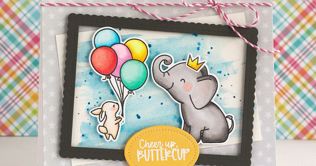 My paper journey Cheer up! AE card