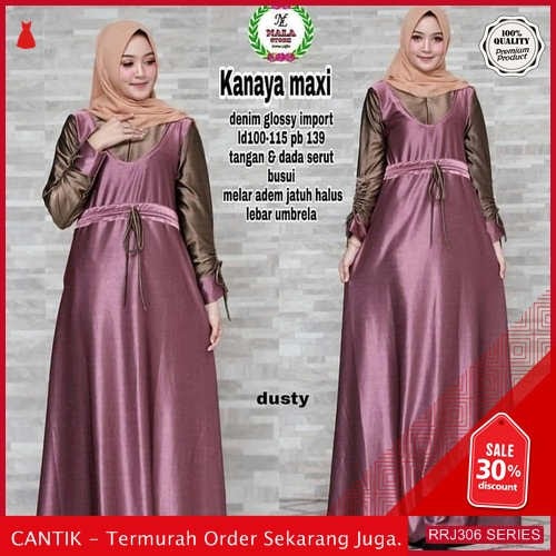 Jual RRJ306D193 Dress Maxy Kanaya Wanita Wd F Terbaru BMGShop