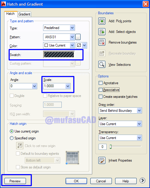 Kursus AutoCAD Gratis Teknik Dasar Menggunakan Perintah Hatch
