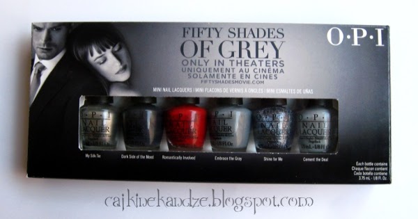 OPI Fifty Shades of Grey | Cajkine kandže i sve njihove boje