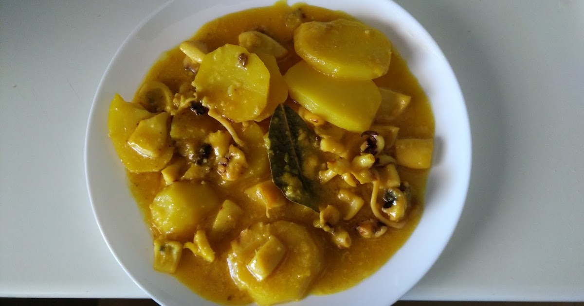 Mis recetas para Olla GM D Jibia en salsa de almendras con patatas en
