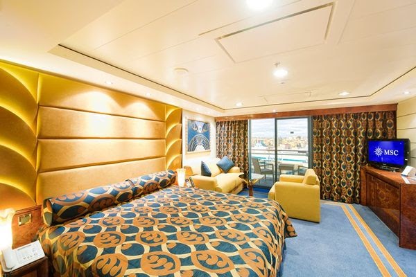 MSC Fantasia интерьер