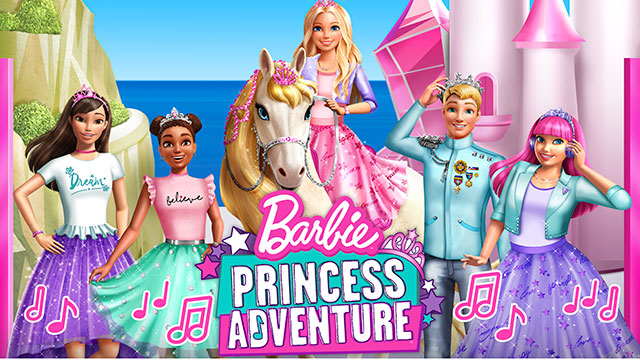 cartoon barbie princess