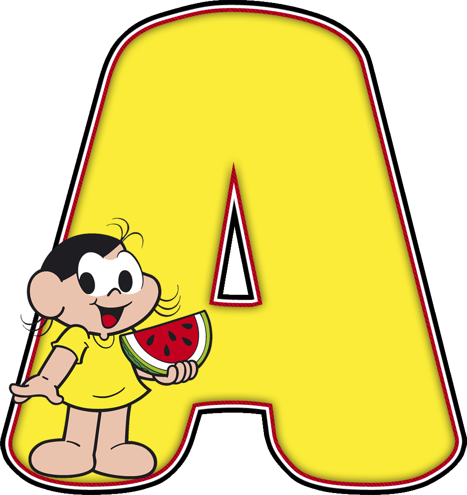 Fonte Letra Turma Da Monica MODISEDU