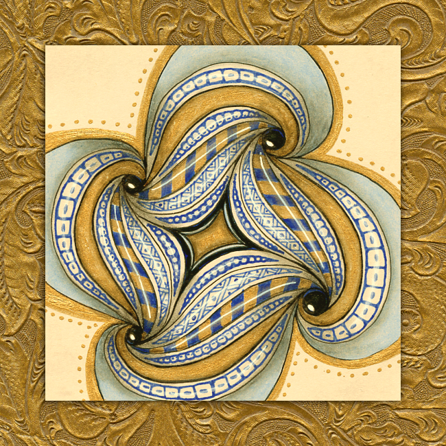 Time for Tangling 12 Days of Zentangle Day 8