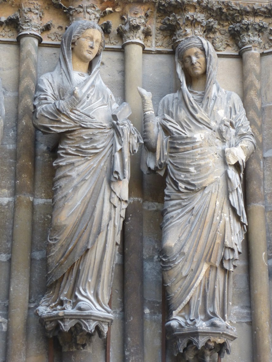 The Road Goes Ever On Reims Cathedral, Sculpture