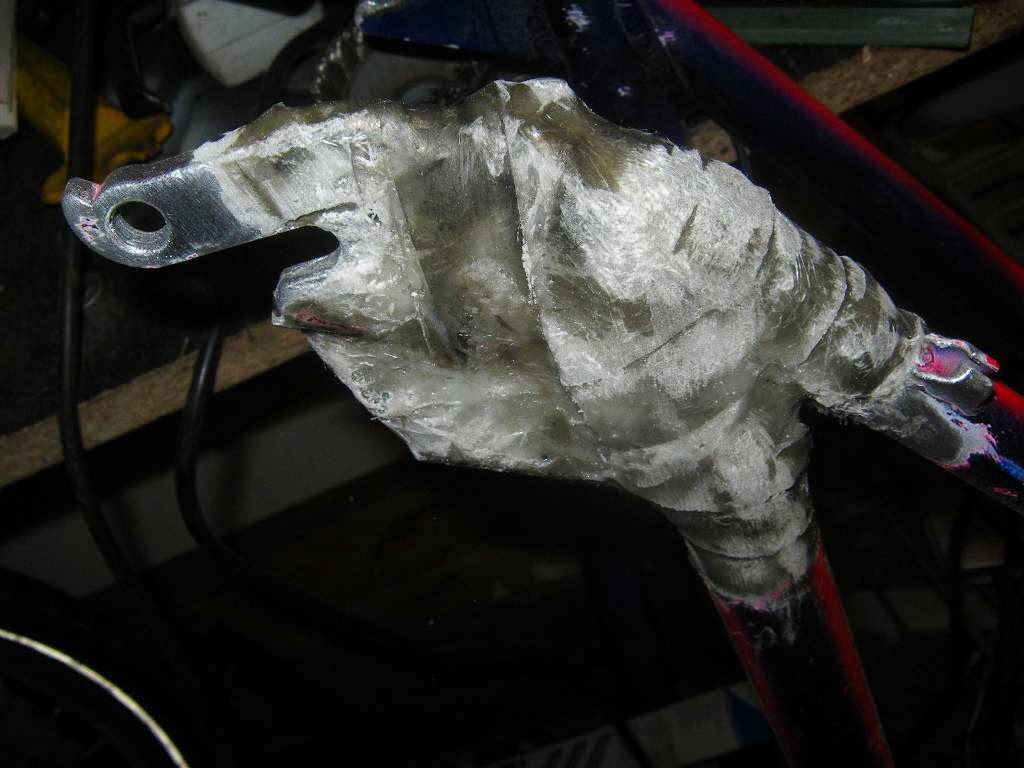 welding cracked aluminum bike frame