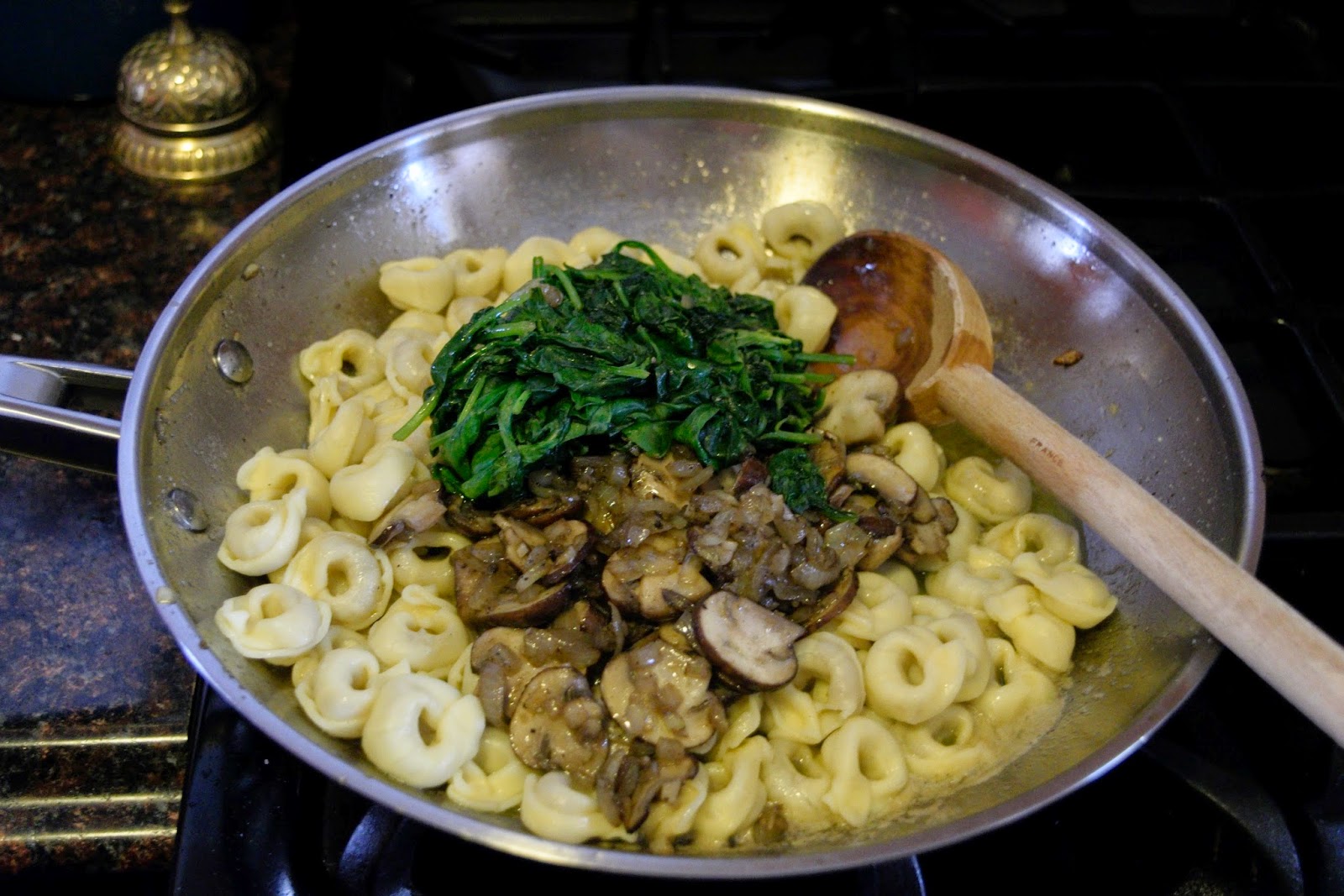 Mushroom Tortellini in a Brown Butter & Sage Sauce The Kitchen Wife