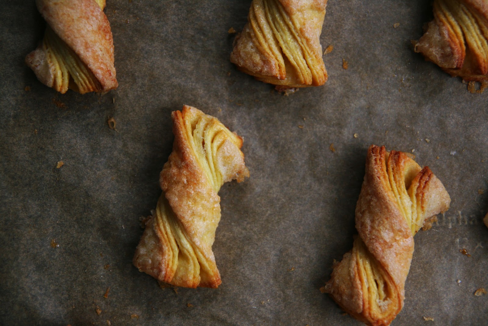 Sour Cream Twists Recipe mostly foodstuffs