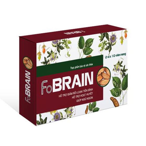 VIÊN UỐNG HỖ TRỢ RỐI LOẠN TIỀN ĐÌNH FOBRAIN – FOBELIFE