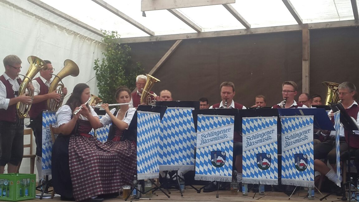 Aktuelles Beim Musikverein Schlingen 2017
