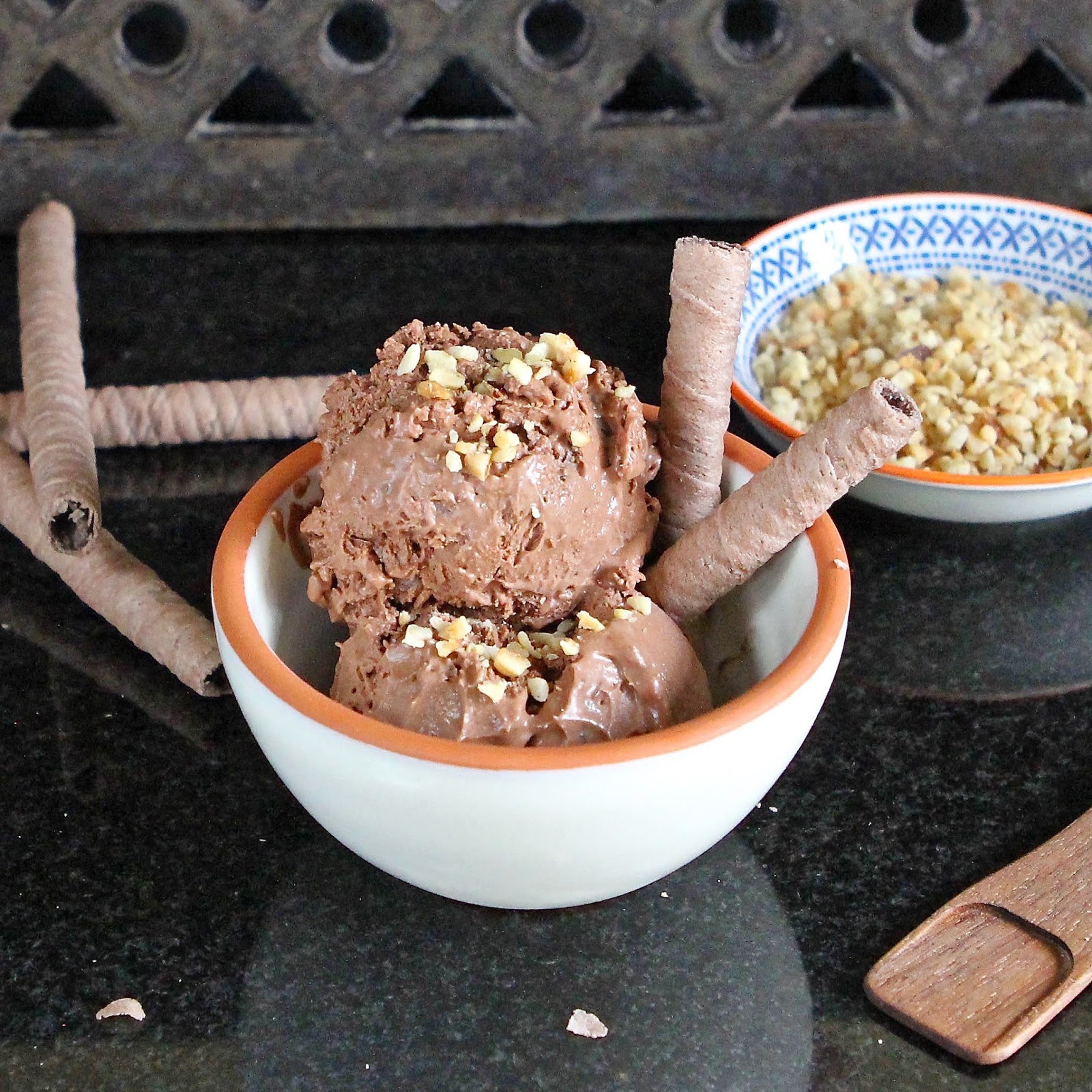Gluten Free Alchemist Vegan No Churn Rich Chocolate Ice Cream (gluten free, dairy free, nut