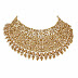 Gold chocker necklace