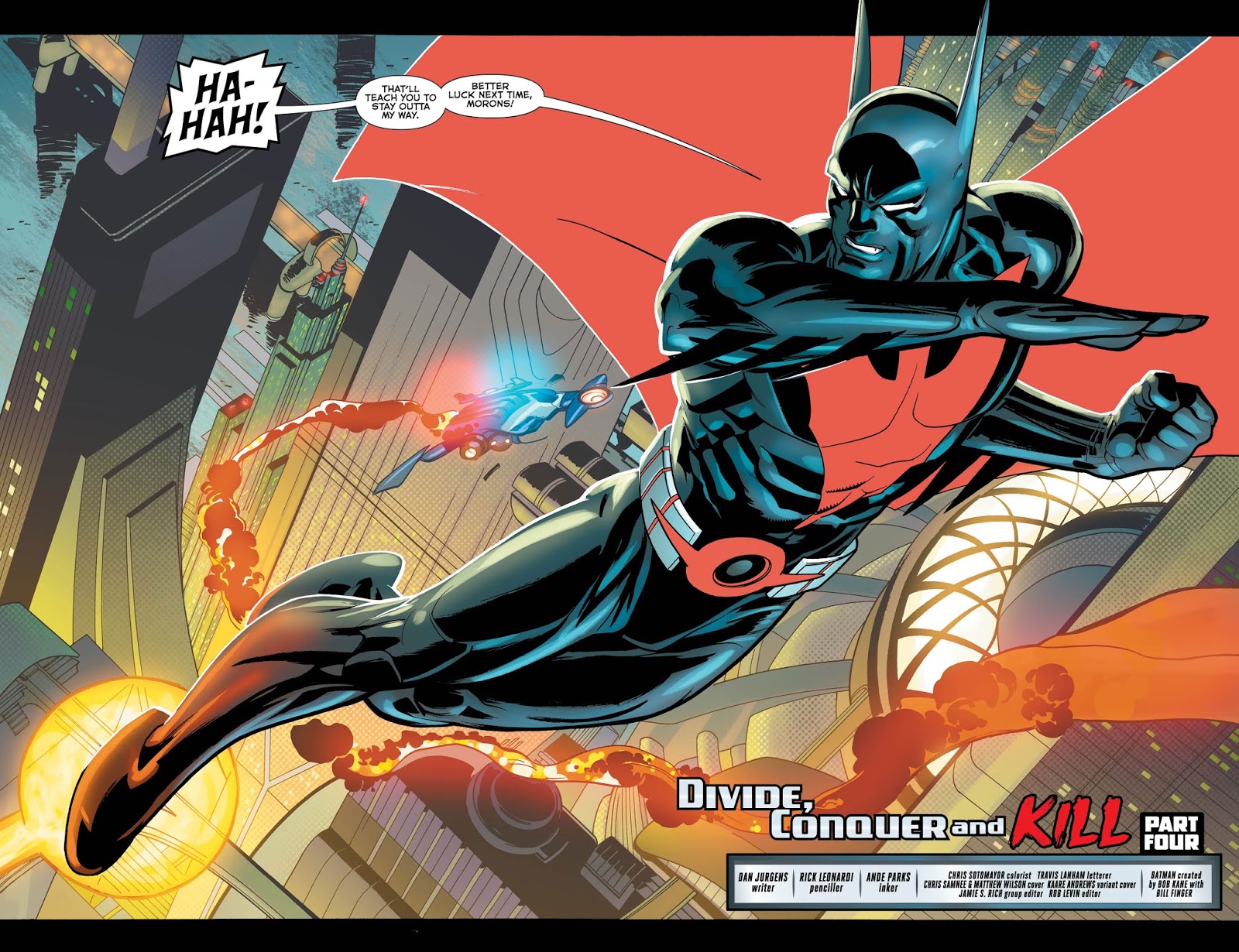 Weird Science DC Comics: Batman Beyond #34 Review