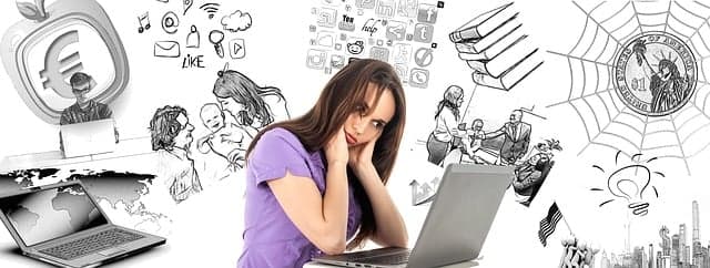 woman experiencing social media burnout