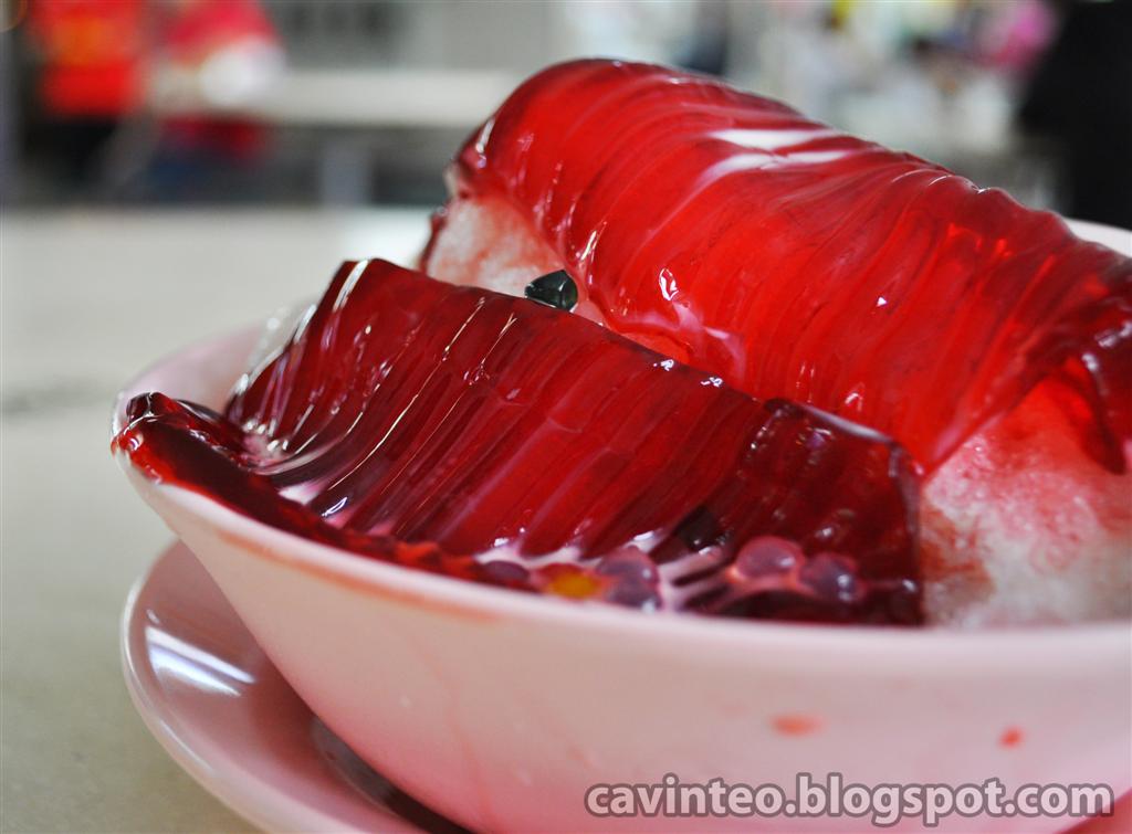 Entree Kibbles An Unique Red Tea Ice Jelly Soon Huat Cold & Hot