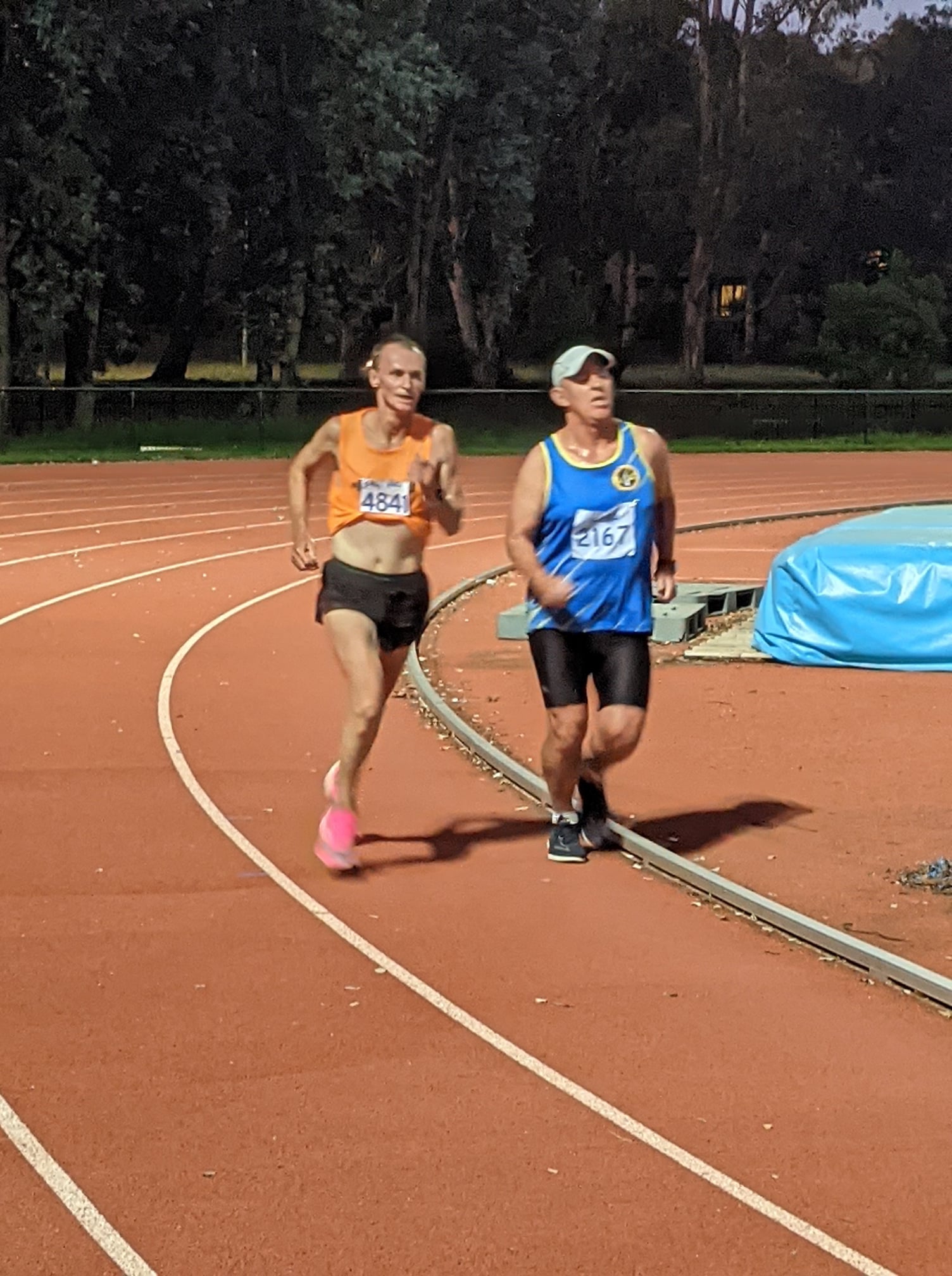 ACT Masters Athletics 10000m Championships 3519 1st ; Steve 1500m 454