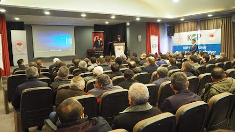 Bozkır’da KOP destekli yapılan projelerin tanıtım toplantısı gerçekleştirildi.