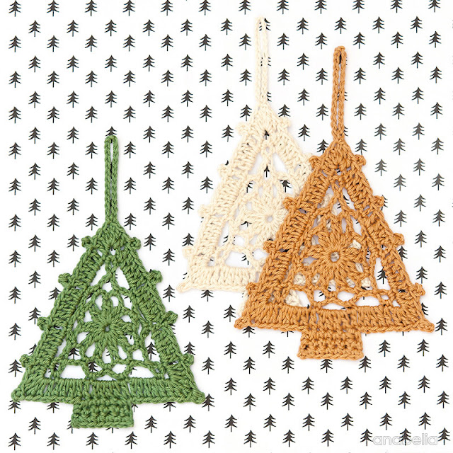 Crochet Christmas Tree free pattern, Anabelia Craft Design Crochet Christmas Tree free pattern, Anabelia Craft Design