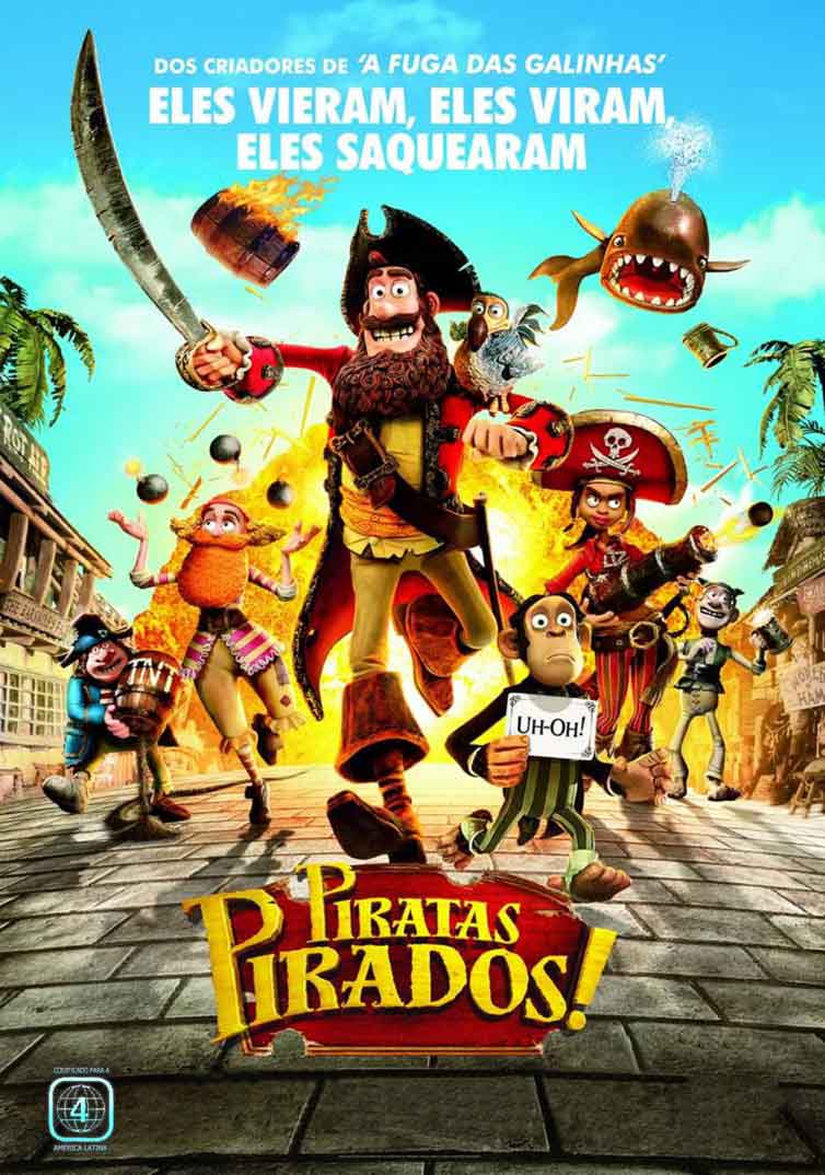 Piratas Pirados! 3D Torrent - Blu-ray Rip 1080p Dual Áudio (2012)