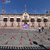 Con 600 pares de zapatos “manchados de sangre” exigen justicia por feminicidio de Jessica