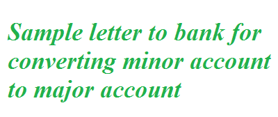 Sbi Bank Account Transfer Letter In English