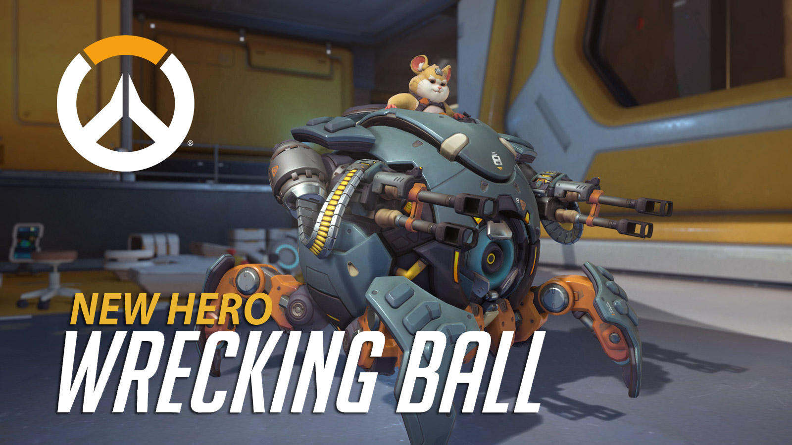 Overwatch's New Hero Wrecking Ball
