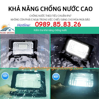 Đèn LED pha năng lượng mặt trời 40W, đèn pha năng lượng mặt trời - 1