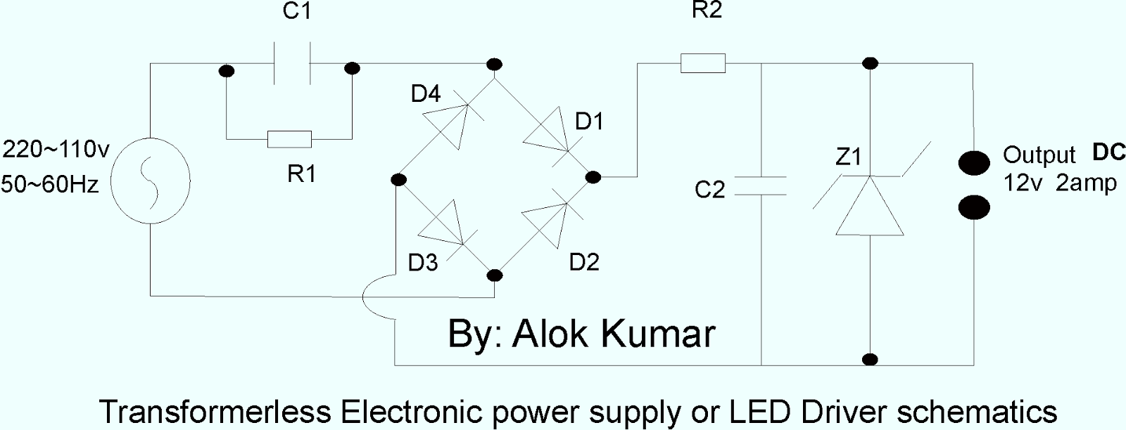 Electronics & Electrical - Alok Jha: How to make Transformerless or