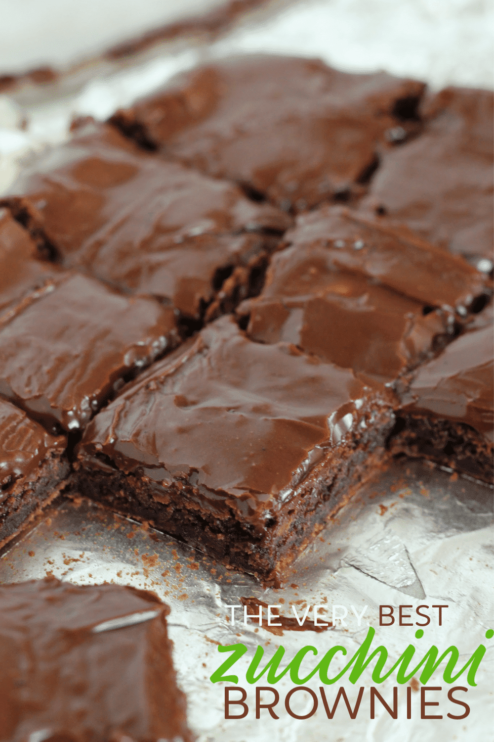 I think this chocolate zucchini brownies recipe is my new favorite brownie recipe and maybe even my favorite zucchini recipe!