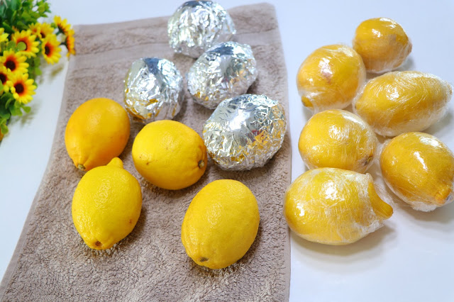 حفظ وتخزين الليمون بطريقتين لأطول فترة ممكن في الثلاجة مدة تصل الى 4 شهور وأكثر بنفس اللون والطعم مجربه خزين القارص 03