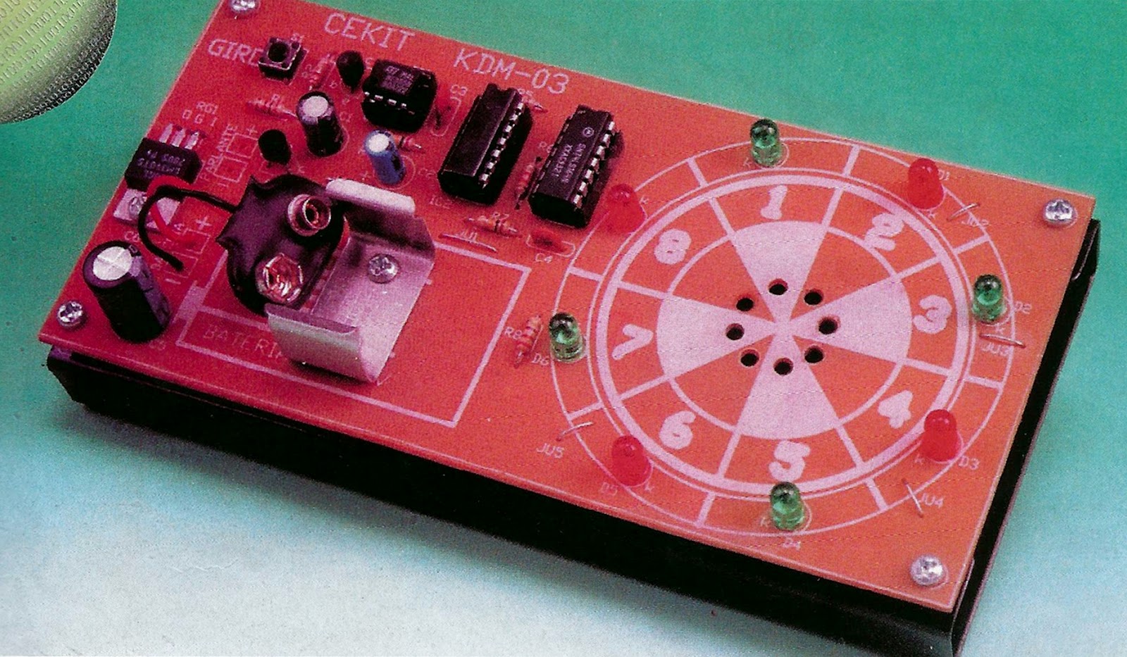 proyecto electronico ruleta digital