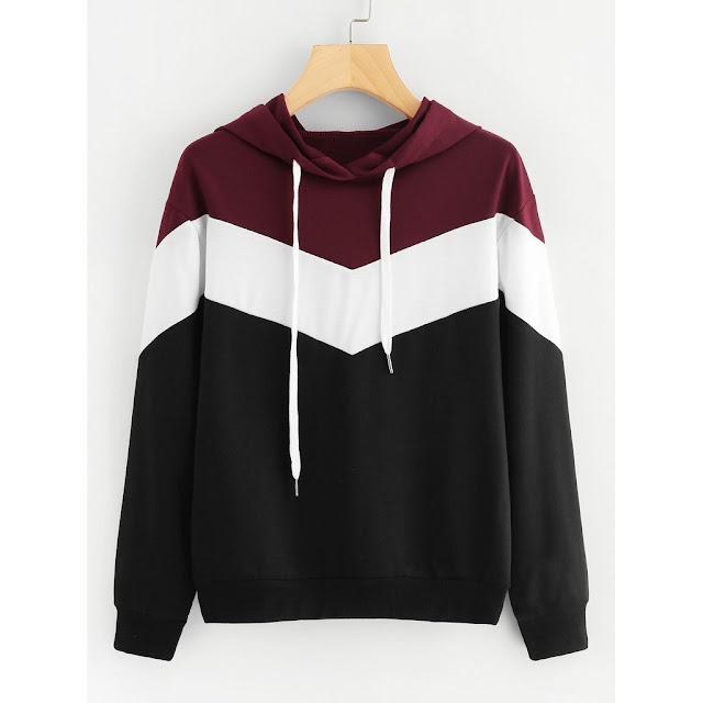 Cut And Sew Drawstring Hoodie Hargridstyleclone