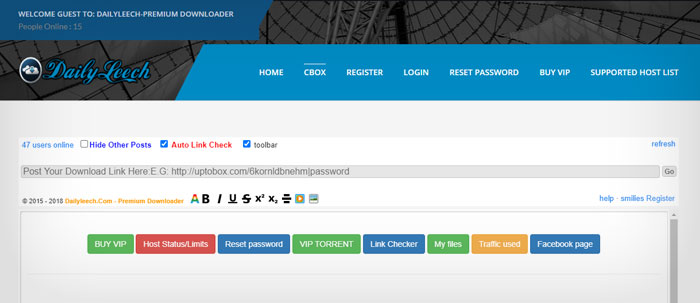 dailyleech 화면 스크린샷