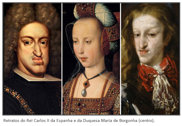 Deformidades faciais na realeza: dois séculos de casamentos entre