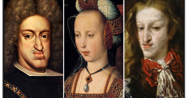 Deformidades faciais na realeza: dois séculos de casamentos entre