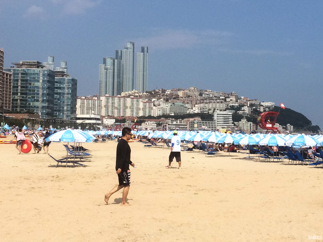 Seoul, Korea - Summer Study Abroad 2014 - Haeundae Beach