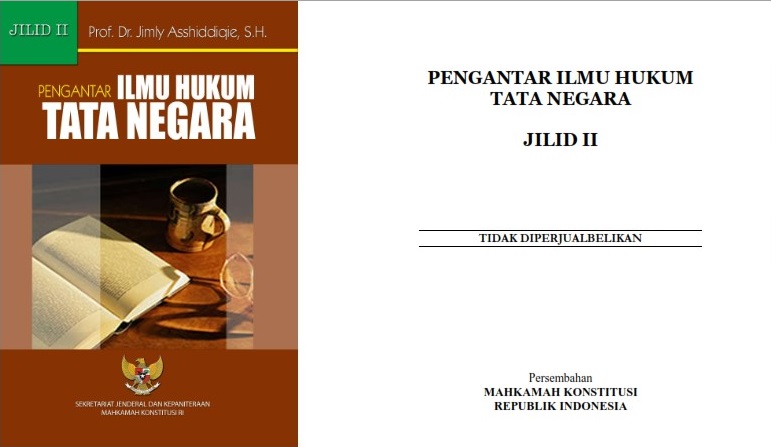 Download Buku Pengantar Ilmu Hukum Tata Negara Jilid II