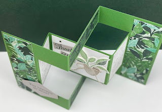 VIDEO: Stampin' Up! Bloom Where You're Planted Tri-Shutter Card Tutorial ~ www.juliedavison.com #stampinup