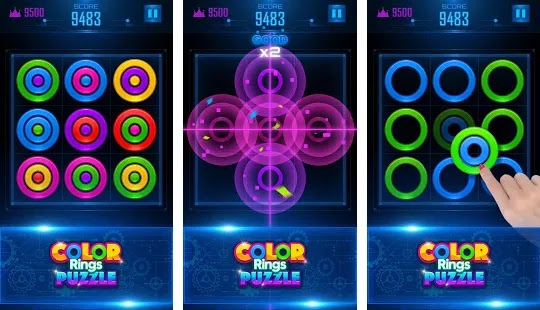 تحميل مباشر - لعبة Color Rings Puzzle مهكرة للاندرويد  