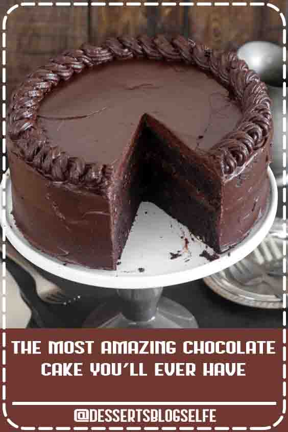 The Most Amazing Chocolate Cake You won’t find a better chocolate cake recipe than this one. You will be amazed at how good it is, and you will amaze those…View Post #DessertsBlogSelfe #birthdaydesserts #chocolate #videos #cake #recipe The Most Amazing Chocolate Cake You won’t find a better chocolate cake recipe than this one. You will be amazed at how good it is, and you will amaze those…View Post #DessertsBlogSelfe #birthdaydesserts #chocolate #videos #cake #recipe