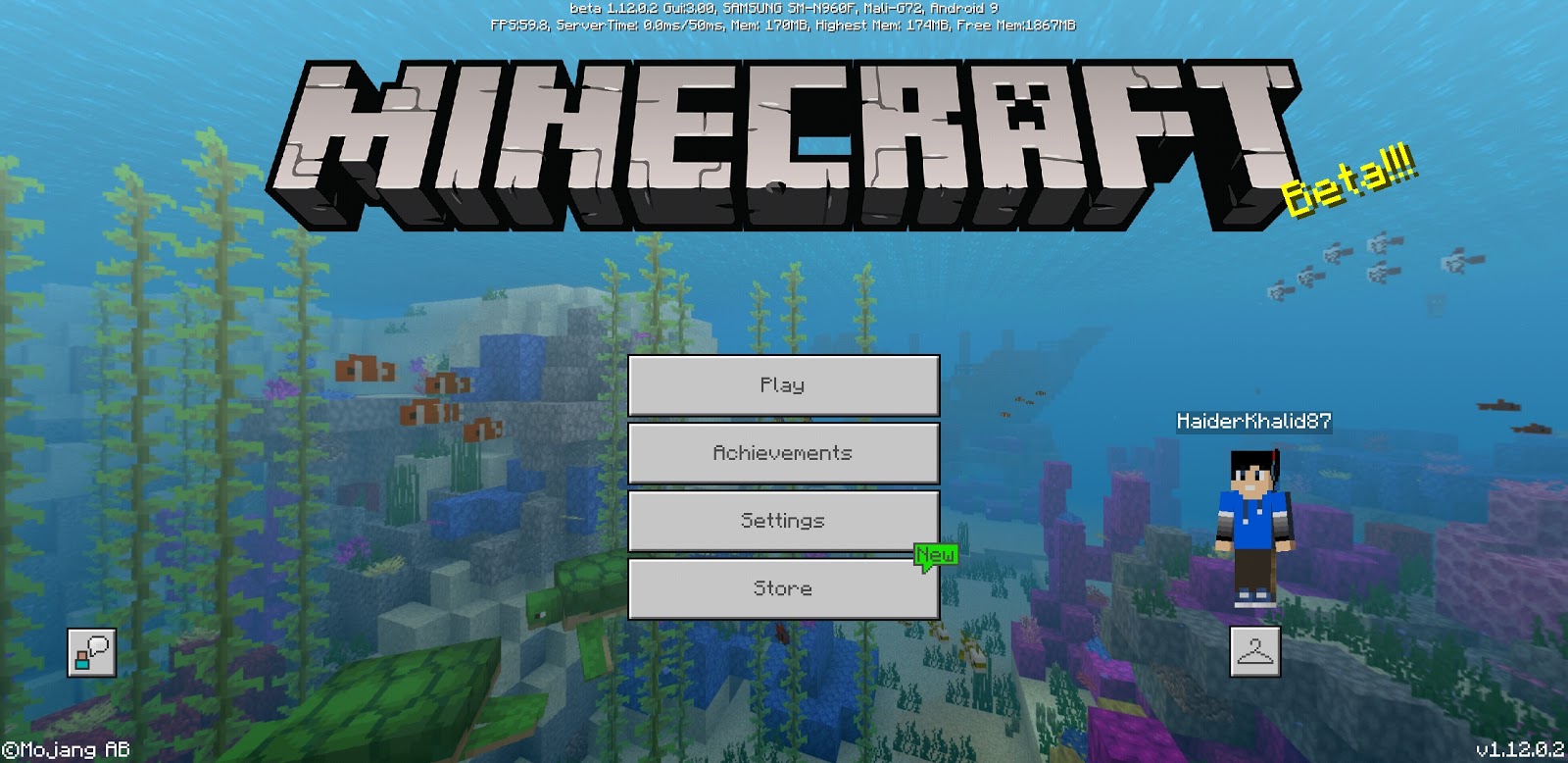 الموقع الرسمي لشركة ماين كرافت للجوال