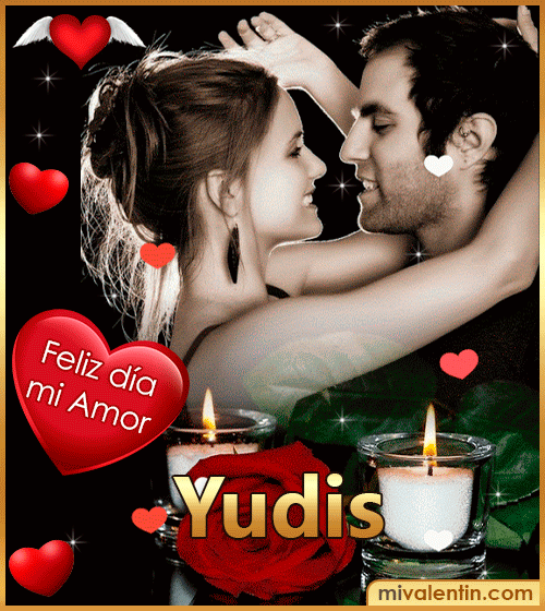 Feliz día San Valentín Yudis