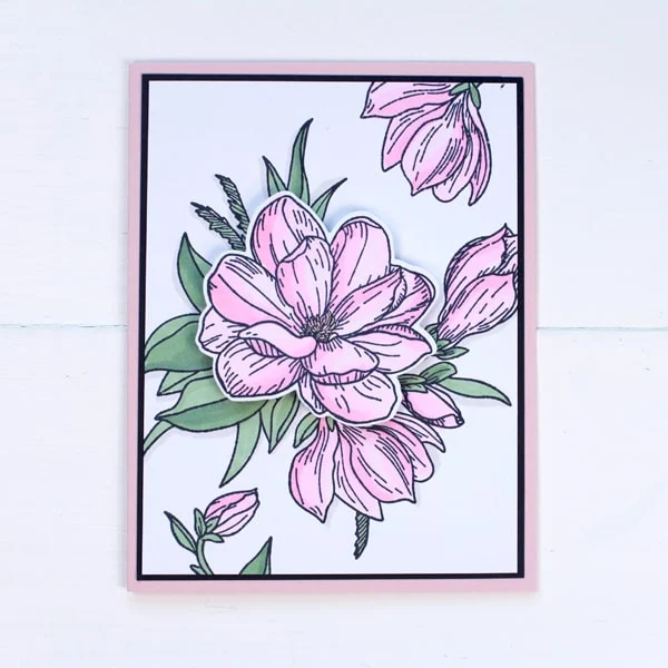 Handmade cards are so fun to make and these stunning floral cards look so fabulous. I am in love with flower stamps and love making floral themed cards. 