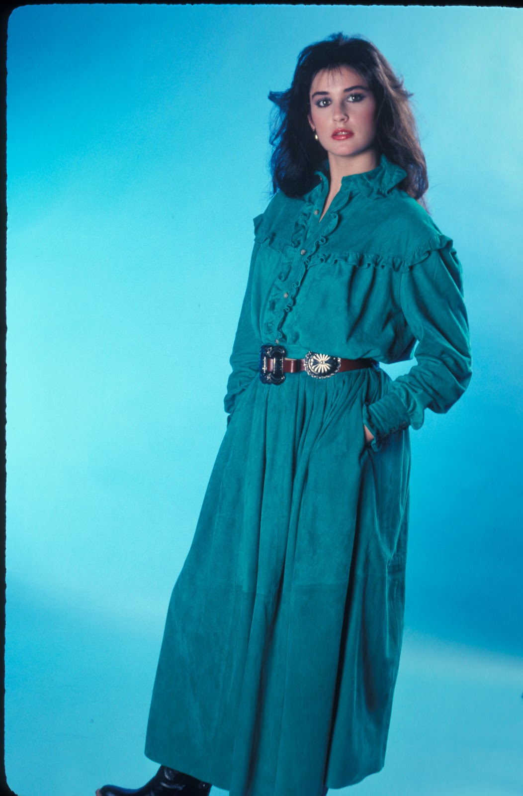 Young Celebrity Photo Gallery: Demi Moore as Beautiful Young Girl