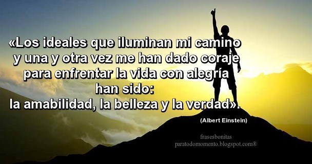 - Frase de Albert Einstein