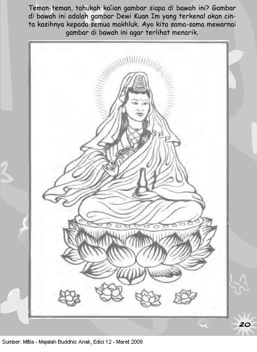 sharing: Mewarnai - Dewi Kwan Im